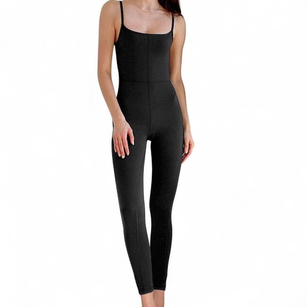 Aritzia Wilfred Free Divinity Jumpsuit Black - Size Small